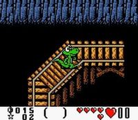 une photo d'Ã©cran de Croc 2 sur Nintendo Game Boy Color